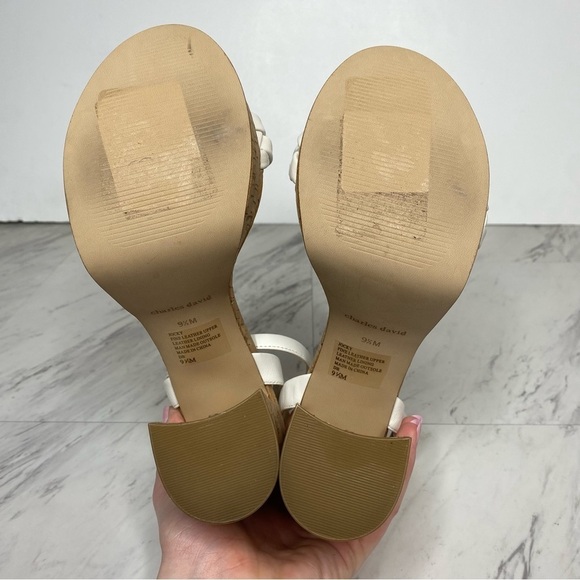 Charles David Jocky Heeled Sandal 9.5 M - Picture 13 of 14